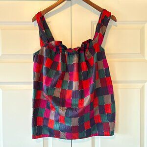 Marc by Marc Jacobs Sleeveless Printed Top Multicolor Size 8